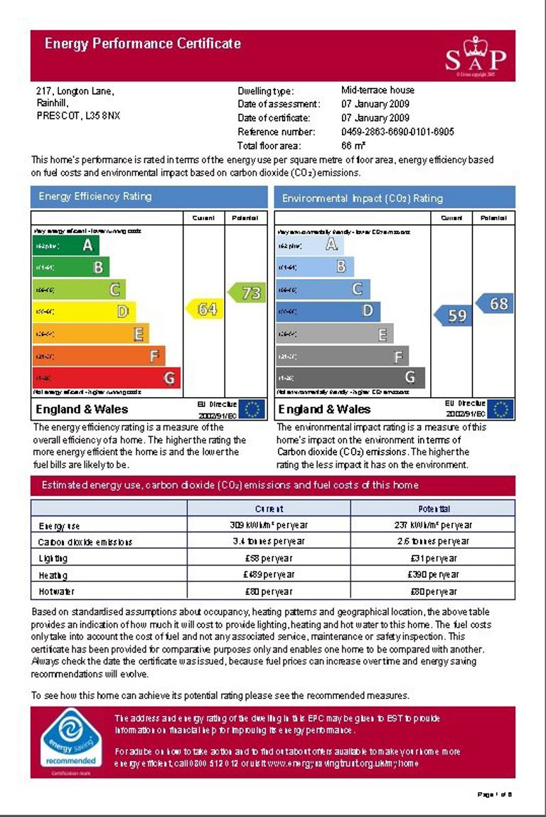 Property in Longton Lane, Prescot, L35