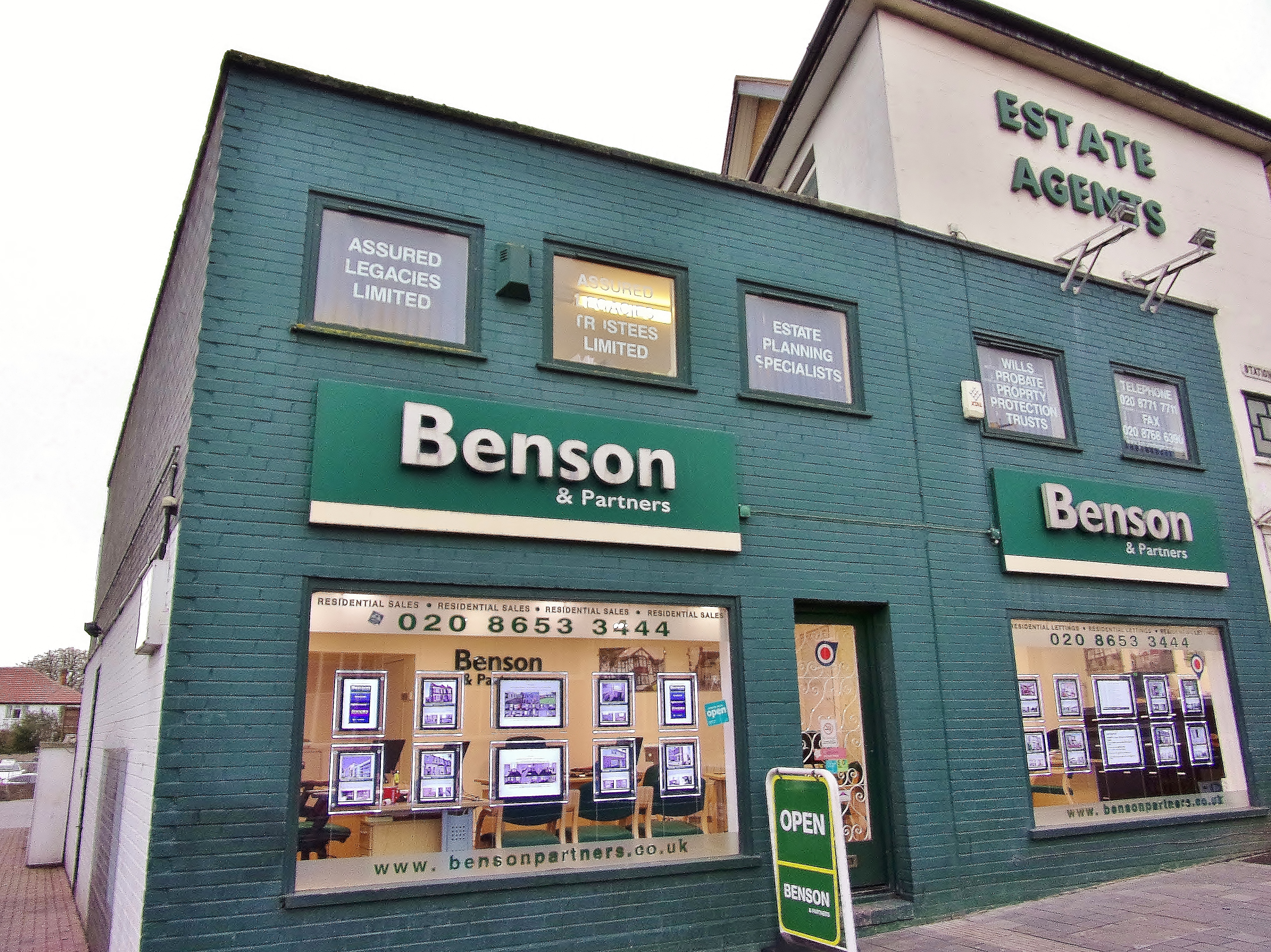 Benson & Partners Estate agents based in Croydon, South Norwood and