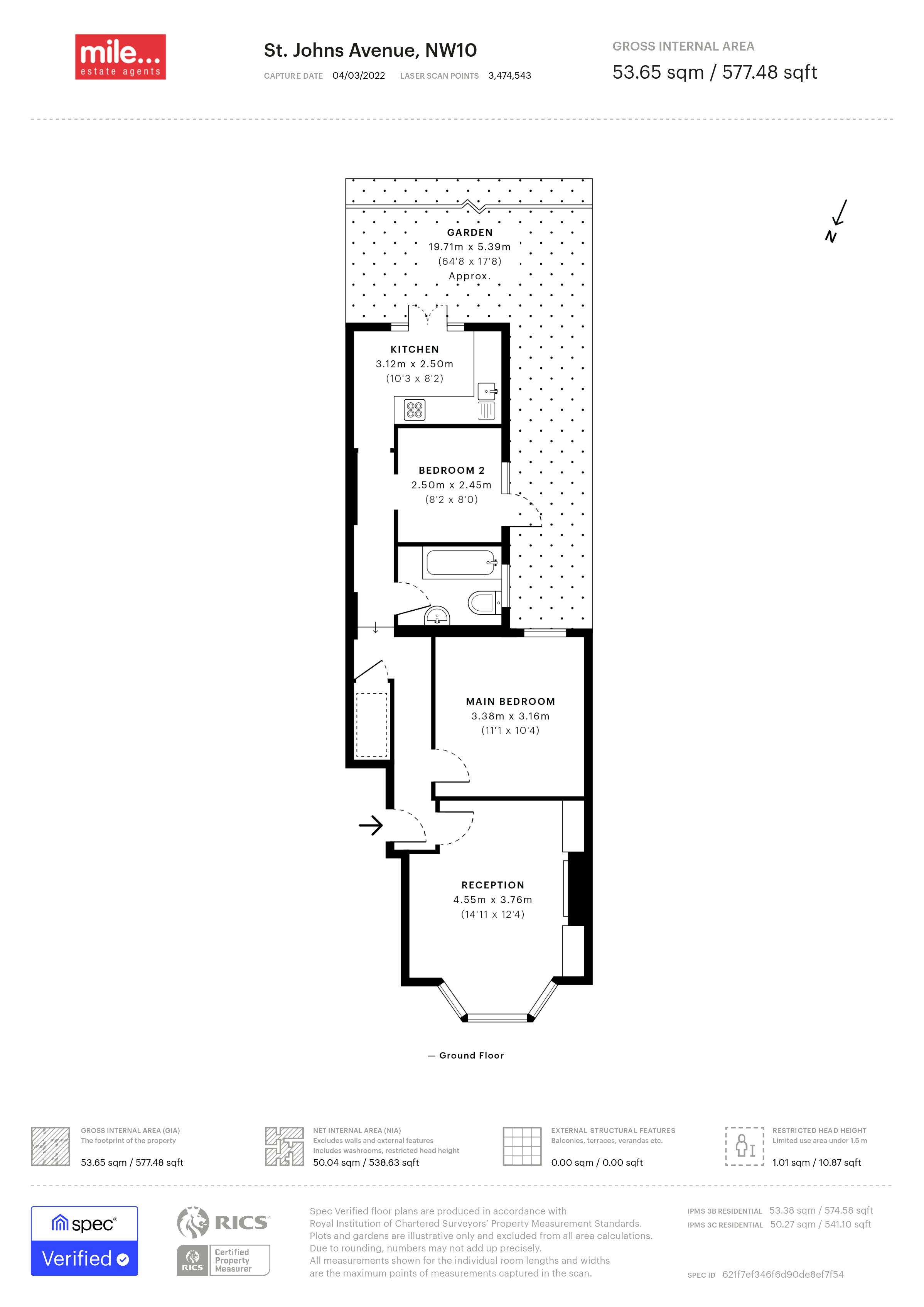 Property in St Johns Avenue, London, NW10 4EE