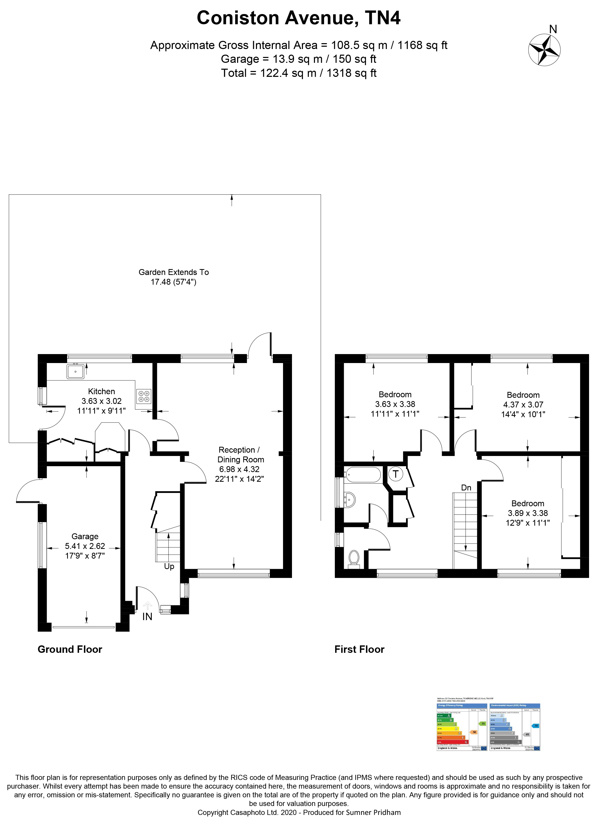 Property in Coniston Avenue, Tunbridge Wells