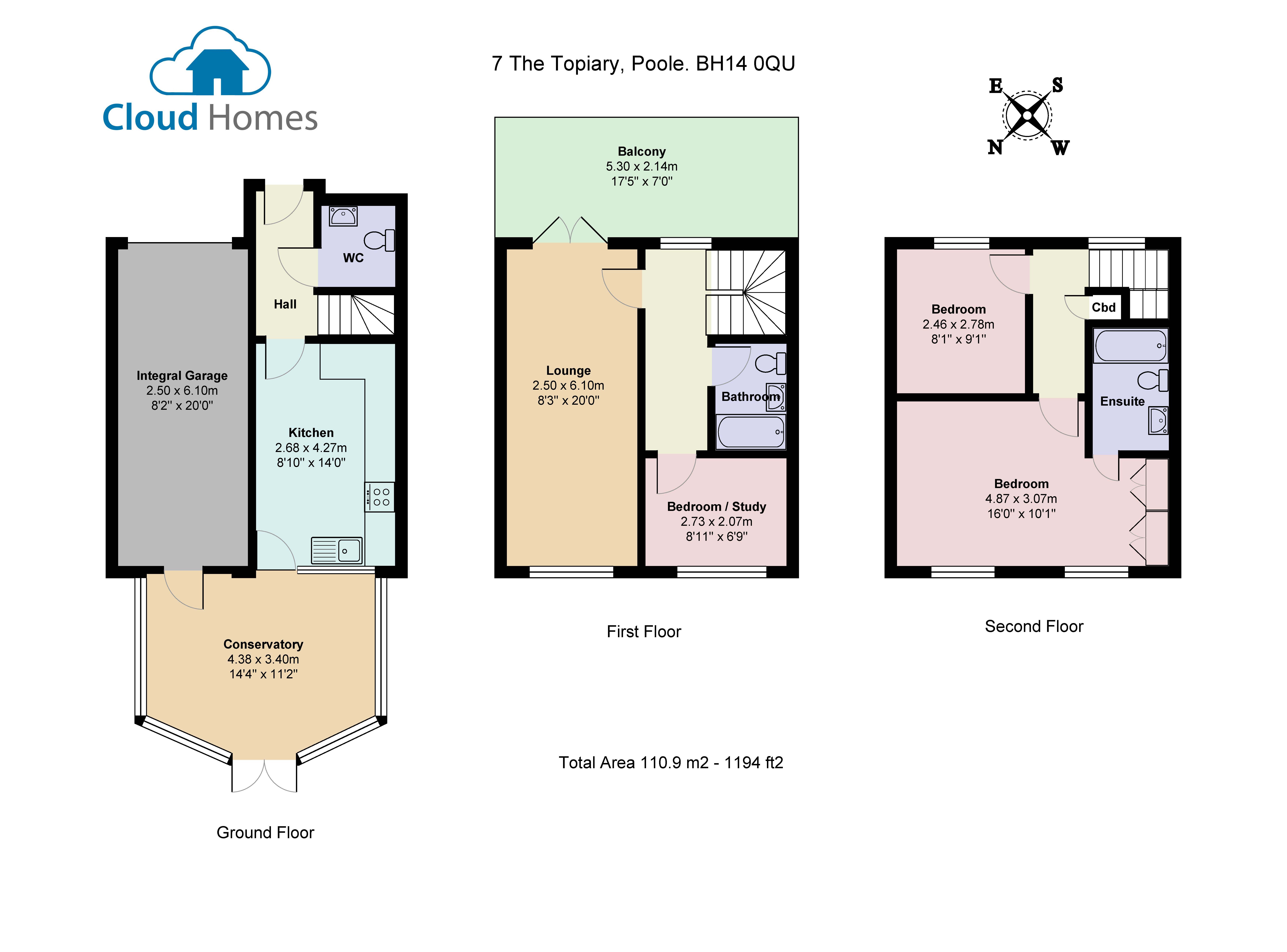 Property in The Topiary, Poole, Dorset, BH14 0QU