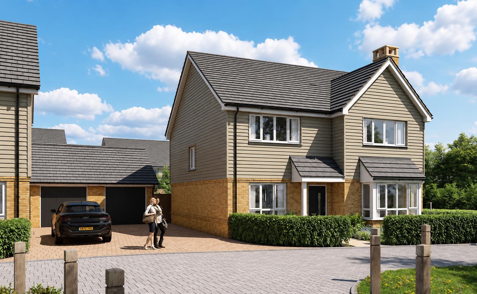 Phase one, Eastbrook Village, Milton Keynes