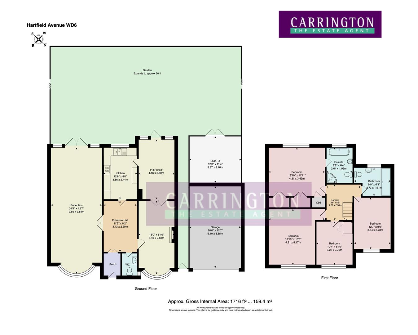 Property in Hartfield Avenue, Borehamwood, WD6
