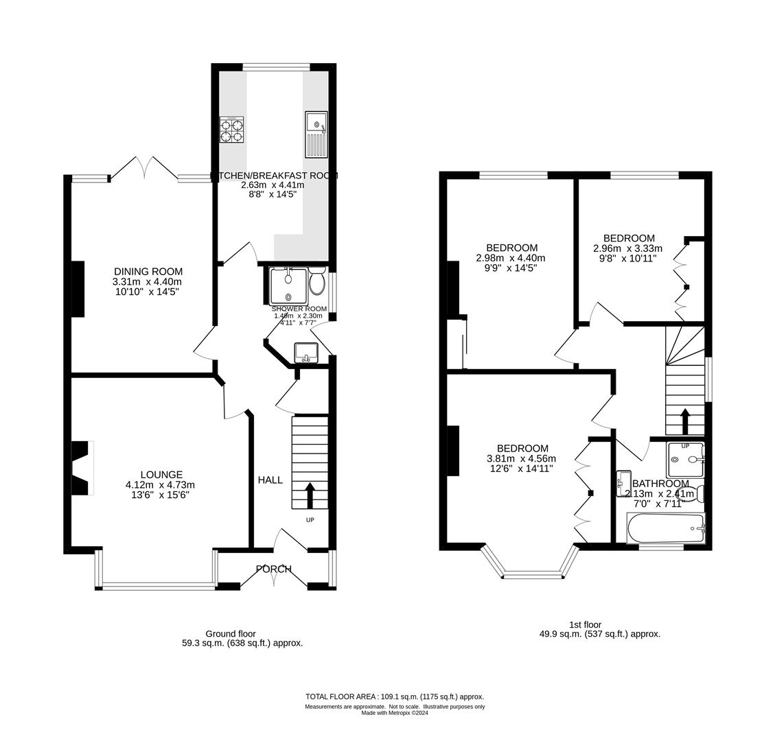 Property in Bute Gardens, Wallington, SM6 8ST