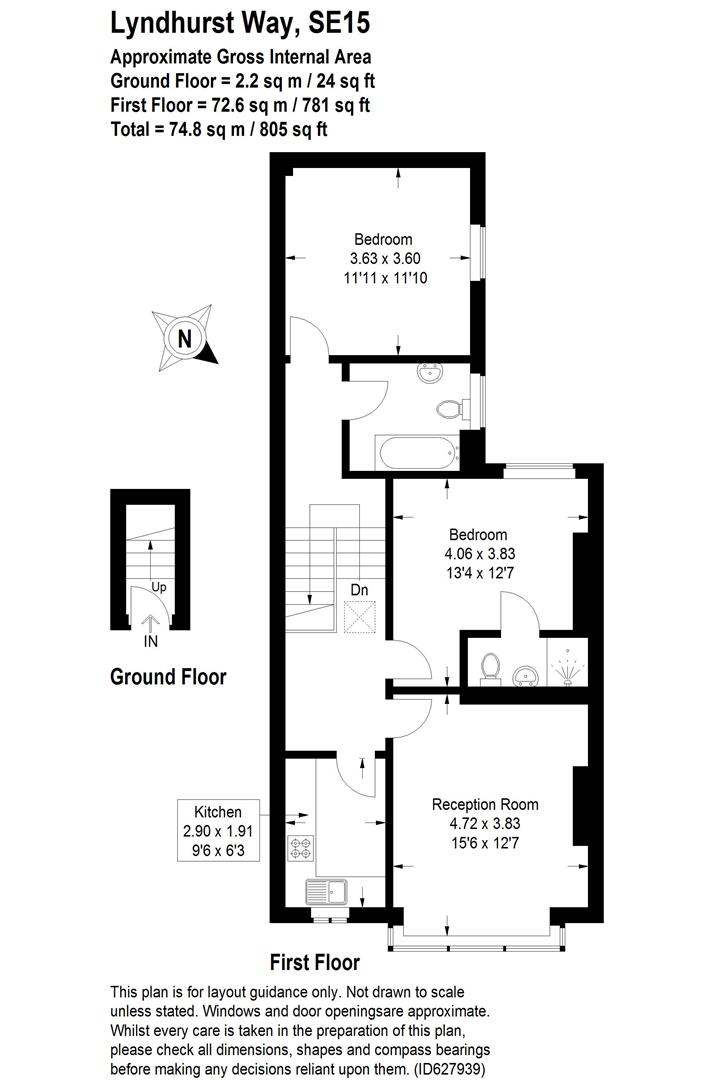 Property in Lyndhurst Way, London, SE15 5AT